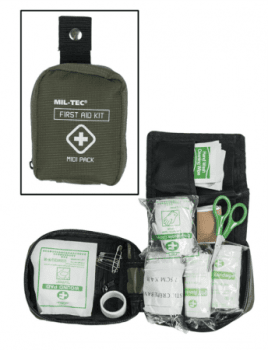 Miltec OD FIRST AID MIDI PACK