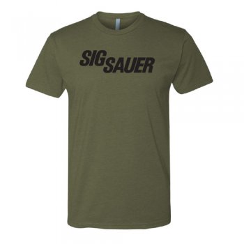 Sig Sauer Military Green T-Shirt Large