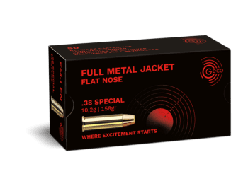 GECO .38 SPECIAL FMJFP 10.2G 158GR 50-pack