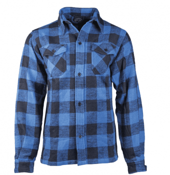 Blue Flannel Shirt M