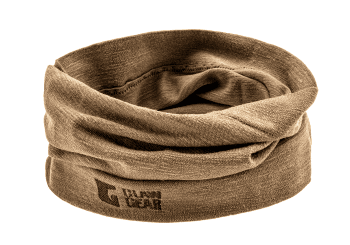 Clawgear Merino Seamless Neck Gaiter Stonegrey Olive One Size