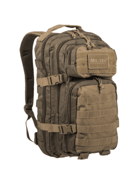 Miltec RANGER GREEN/COYOTE BACKPACK US ASSAULT SMALL