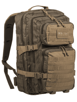 Miltec RANGER GREEN/COYOTE BACKPACK US ASSAULT LARGE