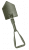 Miltec German Trifold Shovel With Pouch