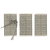 Snigel MOLLE LC Velcro panel set 1.0 Beige