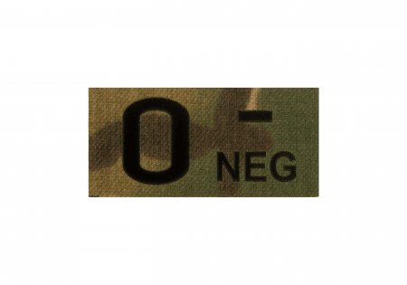 Clawgear 0 Neg IR Patch Multicam