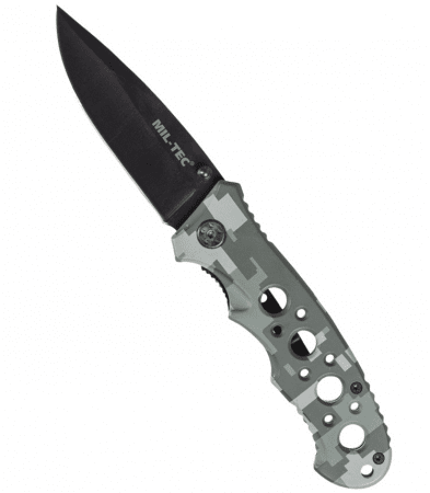 Miltec AT-Dig One-Hand Knife w. Perforated Grip