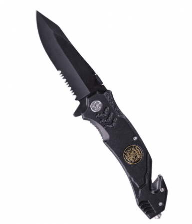 Miltec BLACK FIRE BRIGADE ONE-HAND KNIFE