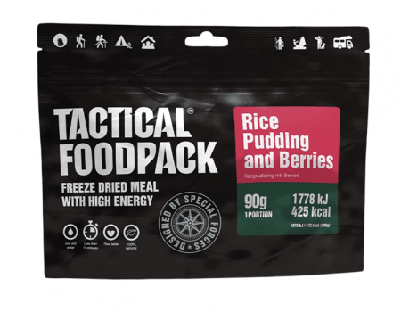 Tactical Foodpack Rice Pudding And Berries