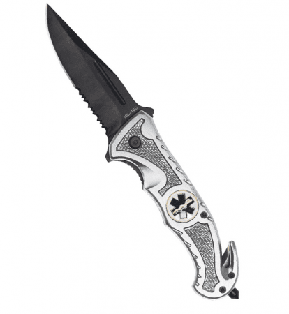 Miltec Silver Car Knife Rescue