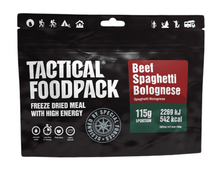 Tactical Foodpack Beef Spaghetti Bolognese