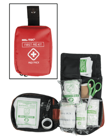 Miltec RED FIRST AID MIDI PACK