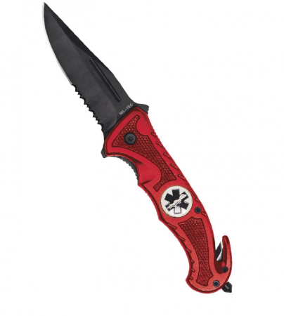 Miltec Red Car Knife Rescue