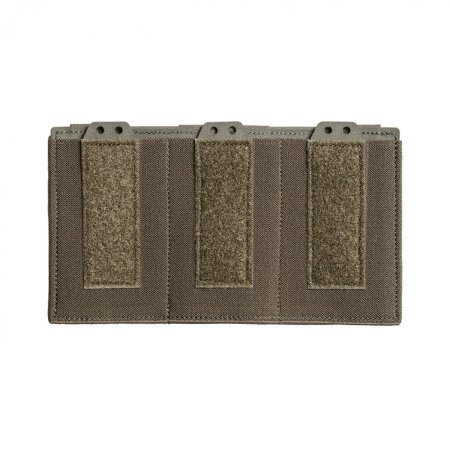 Spiritus MOLLE Triple Elastic Mag Pouch 5.56 Ranger Green