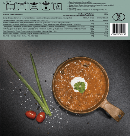 Tactical Foodpack Meat Soup