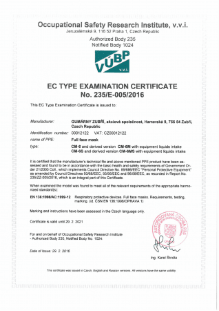 GUMARNY CM-6M Skyddsmask