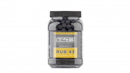 T4E RB 43 Prac Series Gummikulor .43 0,75g 500-pack