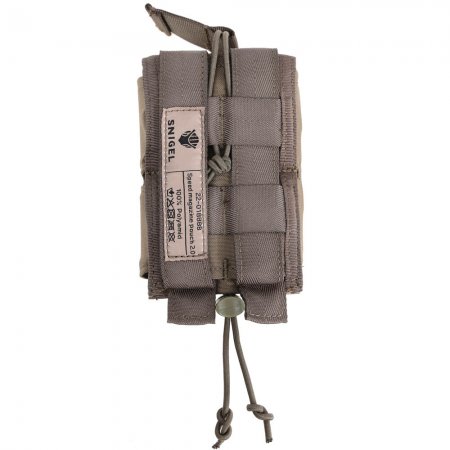 Snigel SPEED MAGAZINE POUCH 2.0 Grå