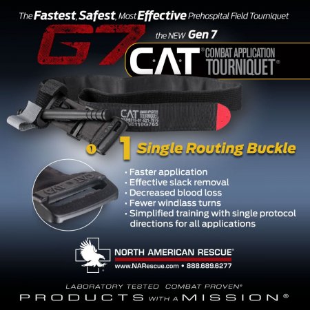 Combat Apllication Tourniquet C-A-T Gen 7 Black