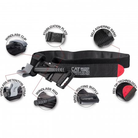 Combat Apllication Tourniquet C-A-T Gen 7 Black