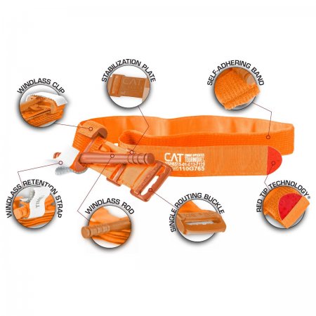 Combat Apllication Tourniquet C-A-T Gen 7 Orange