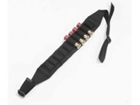 Shotgunsling With 10 gunshell bands Black