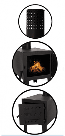 Miltec 31,7kg Complete Tent Stove