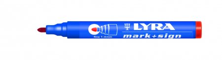 Lyra Märkpenna permanent röd 1-4 mm