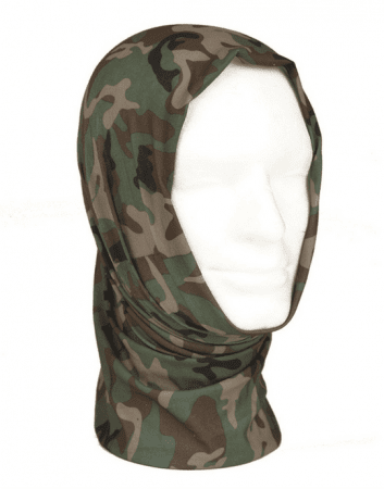 Miltec Multi Function Headgear Woodland