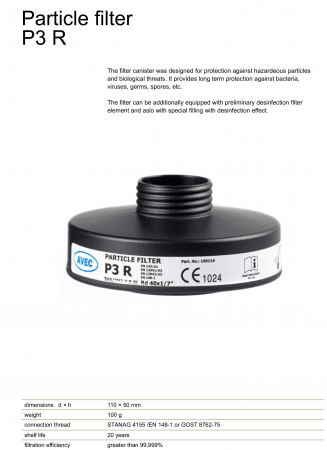 GUMARNY CM-6M Skyddsmask