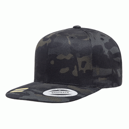 Multicam Classic Snapback Cap Multicam Black 