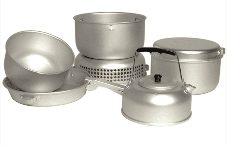 Miltec Cook Set 9-pc with Burner