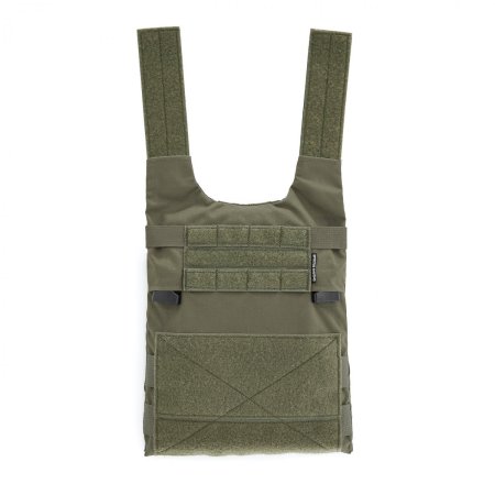 Spiritus LV-119 Front Overt Plate Bag (X-Large) - Ranger Green