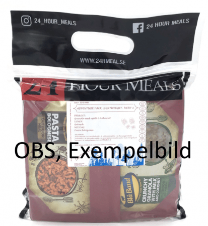 Adventure Pack Light Weight Laktos Meny1