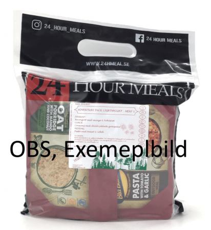 Adventure Pack Light Weight Vegetarisk Meny 1