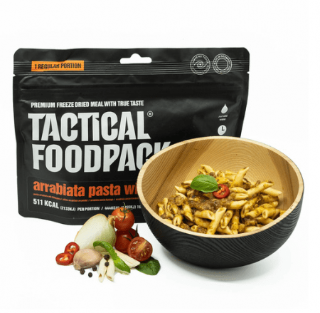 Tactical Foodpack Arrabiata Pasta with Chicken