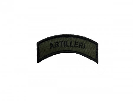 Patch Broderad Båge ARTILLERI