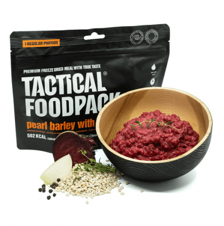 Tactical Foodpack Pearl Barley with Beetroot