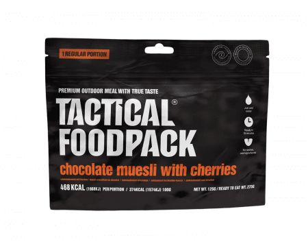 Tactical Foodpack Chocolate Muesli with Cherries