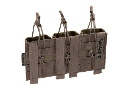 Clawgear 5.56mm Open Triple Mag Pouch Core Ranger Green