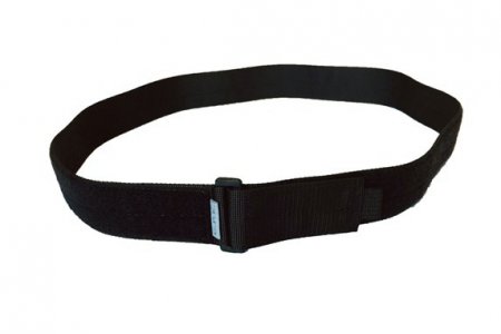 CPE Bälte med mjuk kardborre Svart Large
