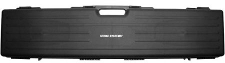 Plasticbox, black, 10x25x125 cm