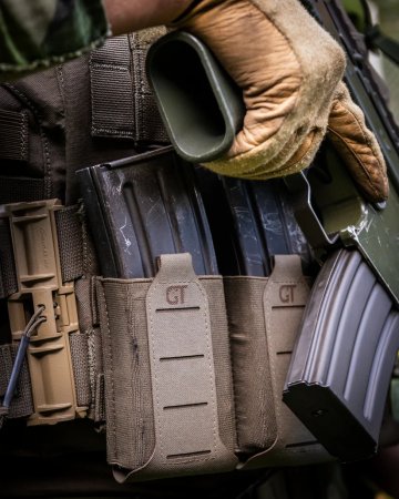 Gripen Tactical Elastisk Magasinficka 5.56 Ranger Green