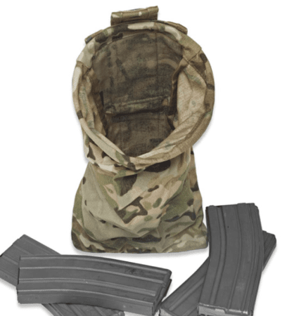 Warrior Slim Line Folding Dump Pouch Multicam