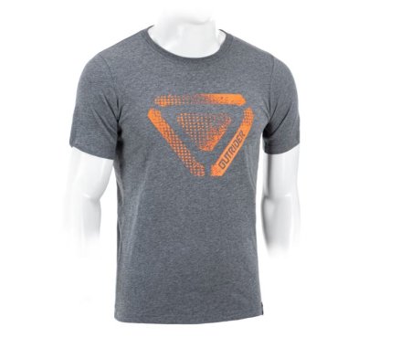 Outrider OT Halftone Tee Dark Heather XL