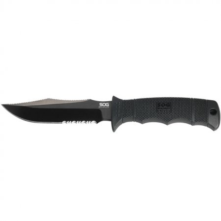 SOG Knives E37T-K SEAL Pup Elite Serrated Knife