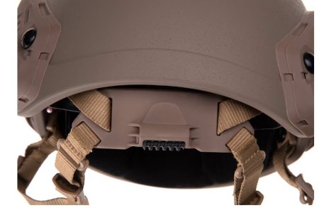 FMA SF Super High Cut Helmet Tan M/L