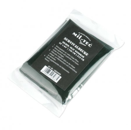 Miltec OD/SILVER SURVIVAL BLANKET
