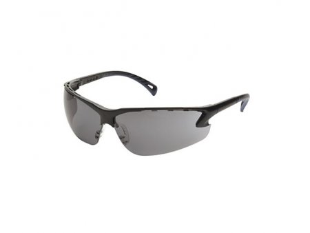 Protective glasses, Adjustable temples, Black