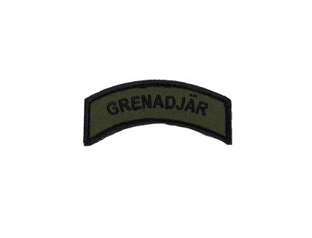 Patch Broderad Båge GRENADJÄR